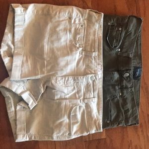 2 pair of size 11. Celebrity pink shorts